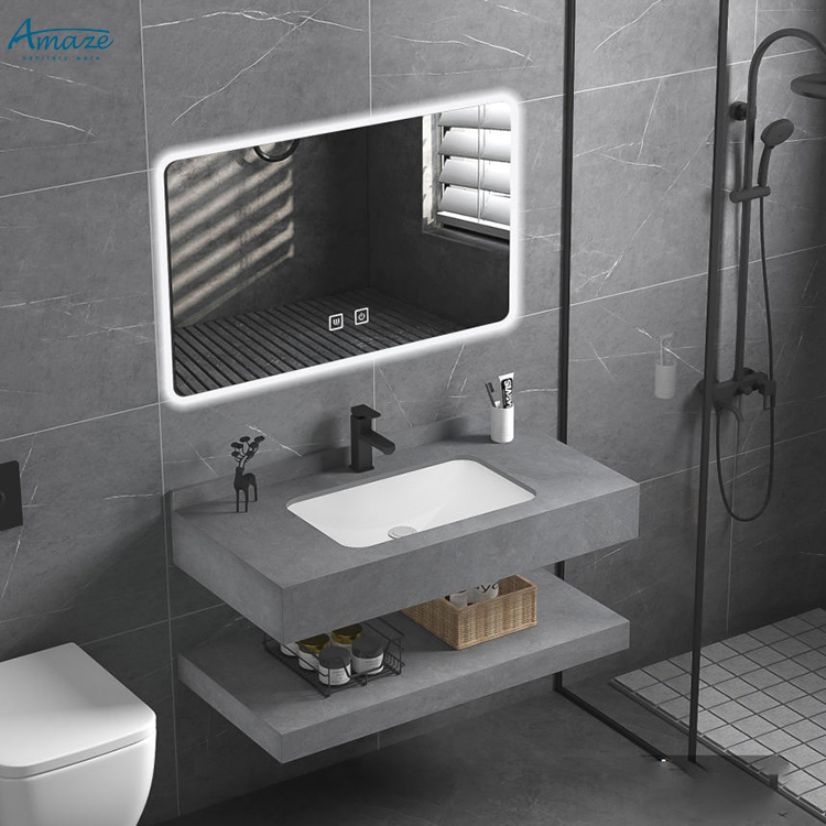 Bathroom CabinetDurable Double - Home Bathroom Vanity ulasan dan harga