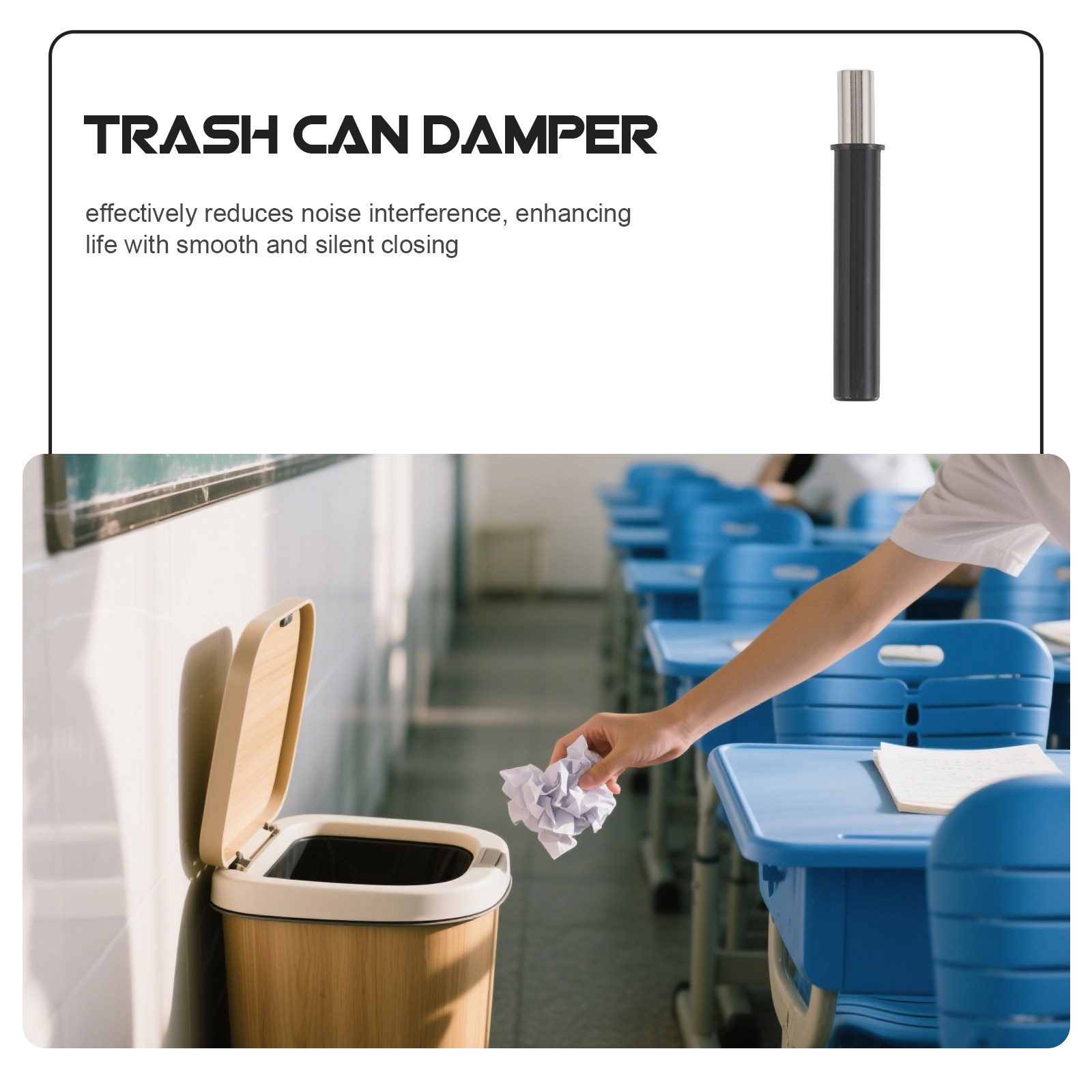 5Pcs Cabinet Soft Closer Dampe - Home Bathroom Cabinets ulasan dan harga