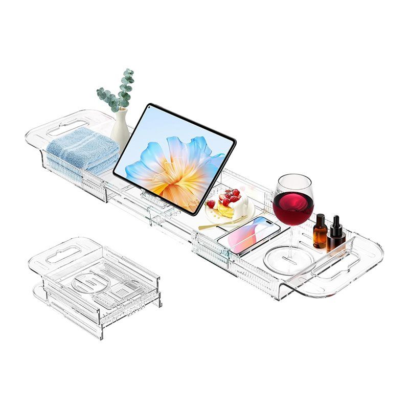 AEE2-Expandable Drain Bath Cad - Bath Caddy Tray ulasan dan harga