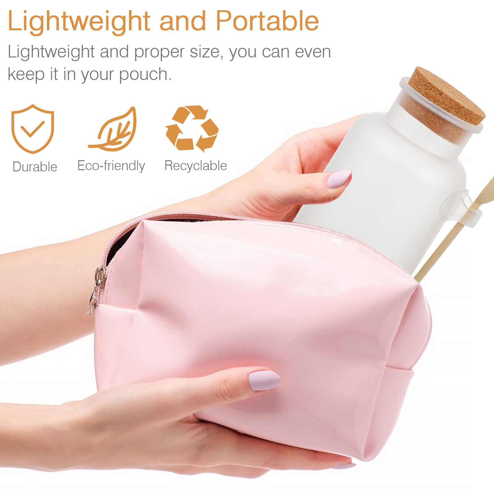 1Pcs Mask Powder Holder Bath S - Bath Salts Jar ulasan dan harga