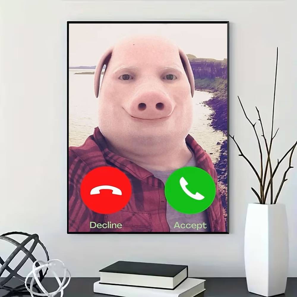 John Pork is Calling Poster fo - Home Bathroom Called ulasan dan harga