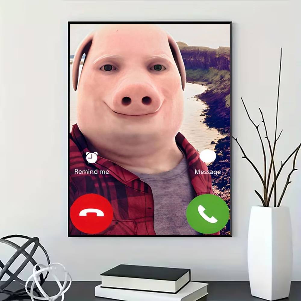 John Pork is Calling Poster fo - Home Bathroom Called ulasan dan harga