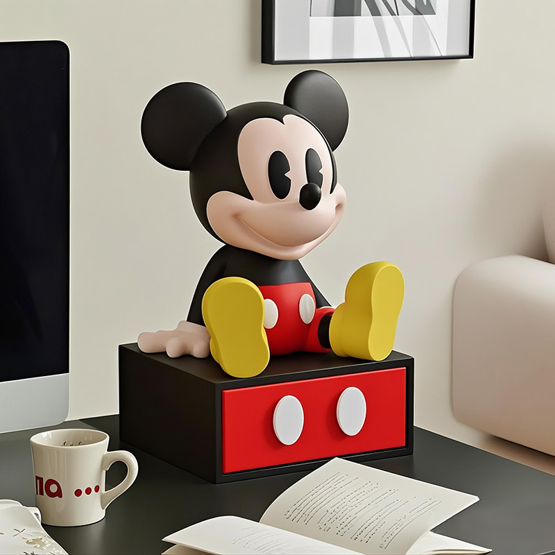 Cute Mouse Drawer Storage Box  - Home Bathroom Vanity ulasan dan harga