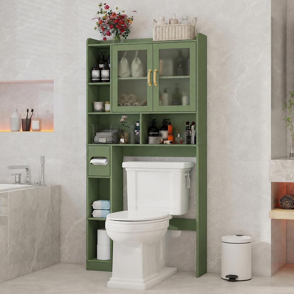 Space-Saving Acrylic Over-the- - Home In Bathroom ulasan dan harga