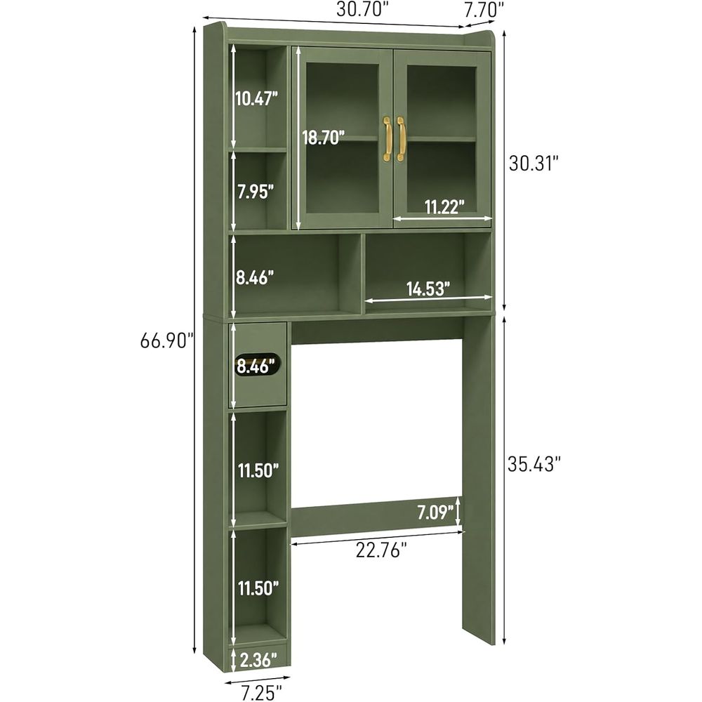 Space-Saving Acrylic Over-the- - Home In Bathroom ulasan dan harga