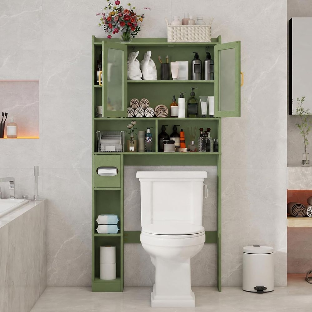 Space-Saving Acrylic Over-the- - Home In Bathroom ulasan dan harga