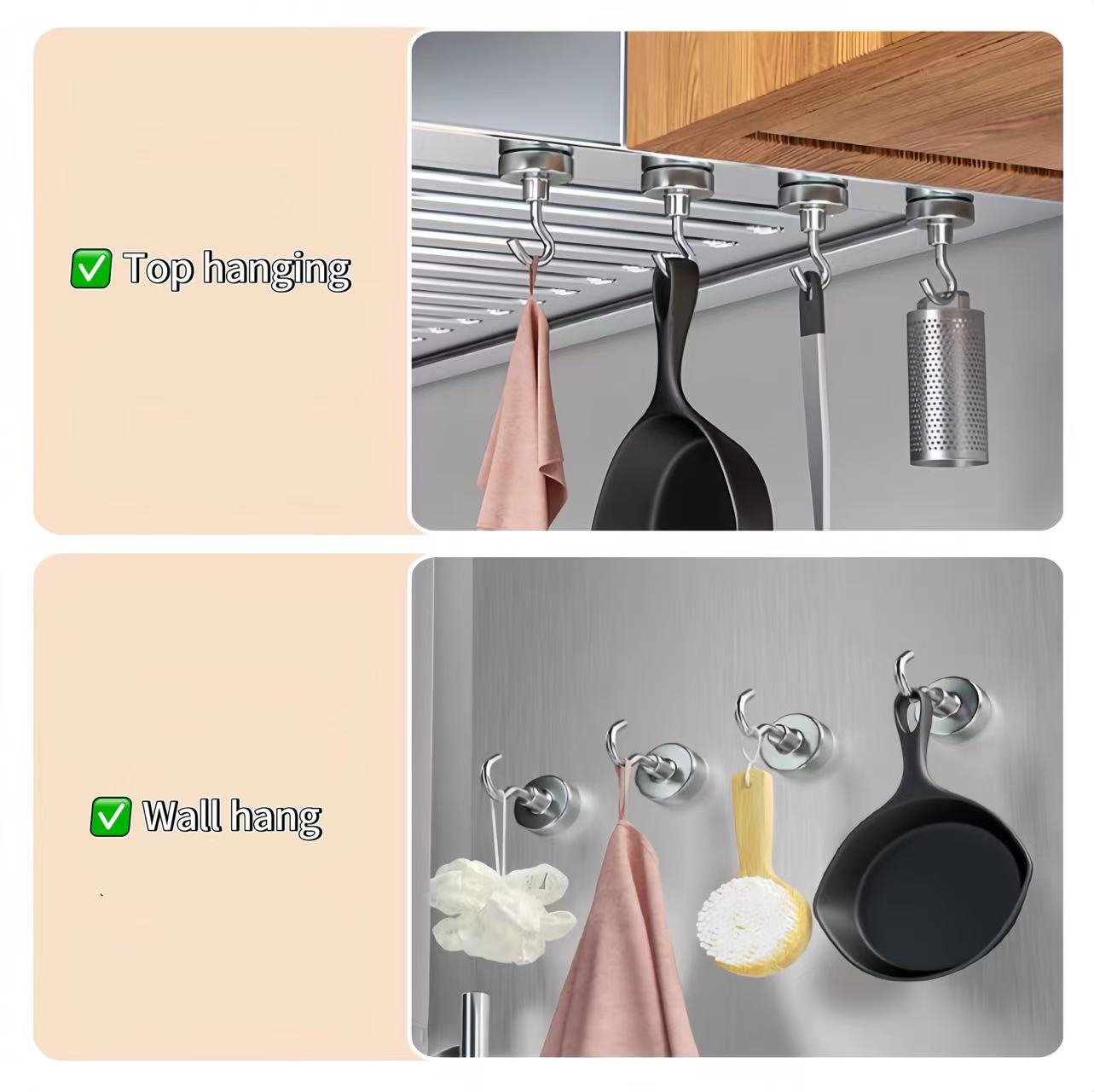 1-10-20PCS Strong Magnet Hooks - Home Bathroom Key ulasan dan harga