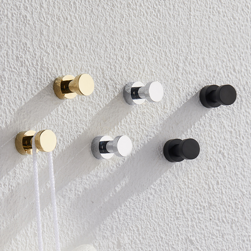 2/3/4/5pcs Brass Robe Hooks Ru - Home Bathroom Key ulasan dan harga