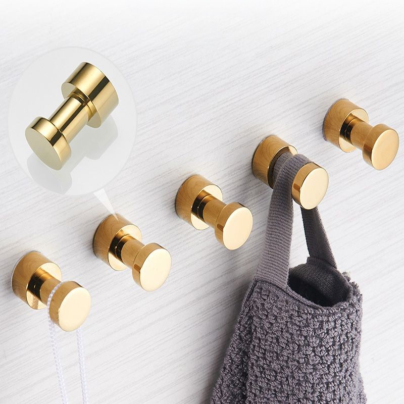2/3/4/5pcs Brass Robe Hooks Ru - Home Bathroom Key ulasan dan harga