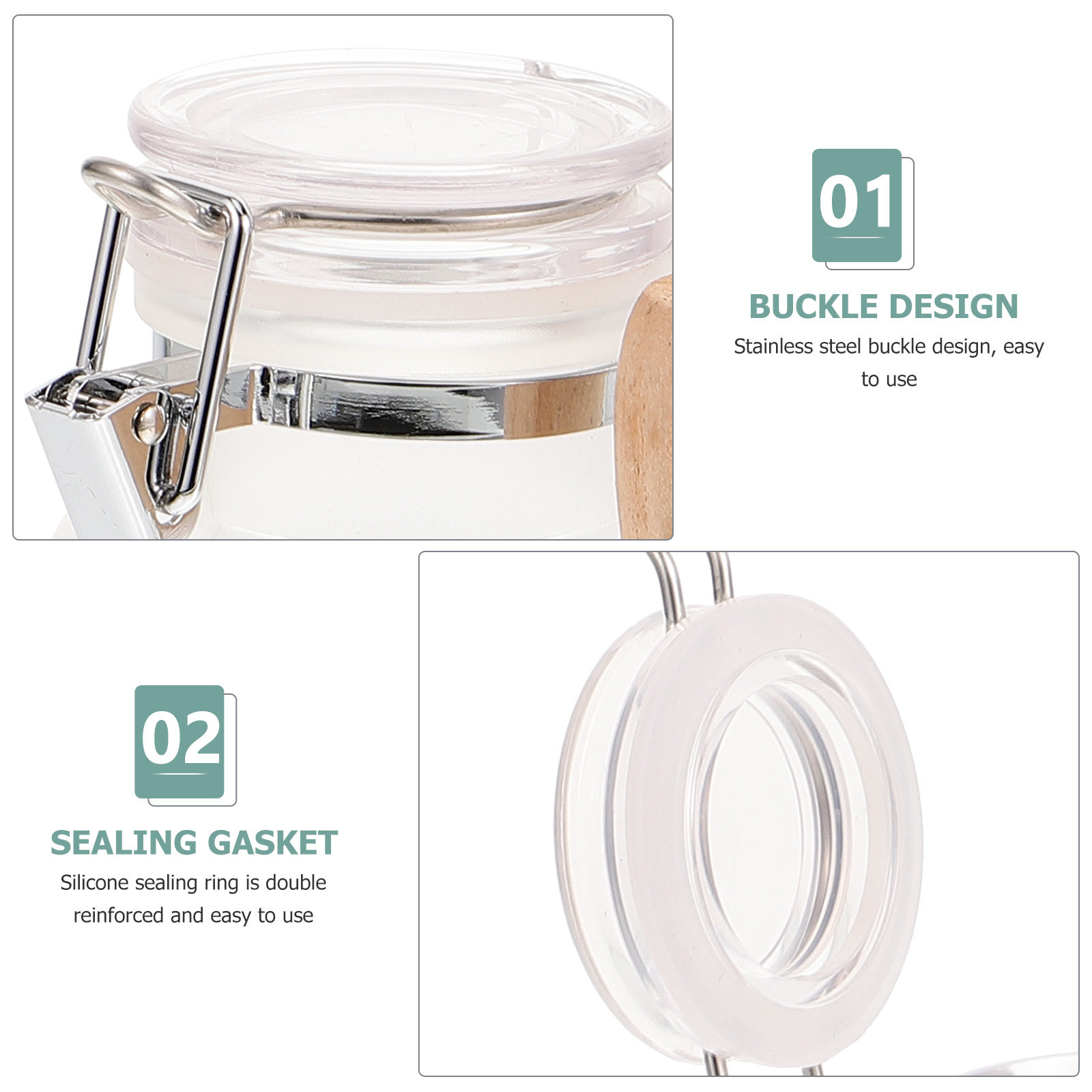 2Sets Bath Salt Sealed Storage - Bath Salts Jar ulasan dan harga