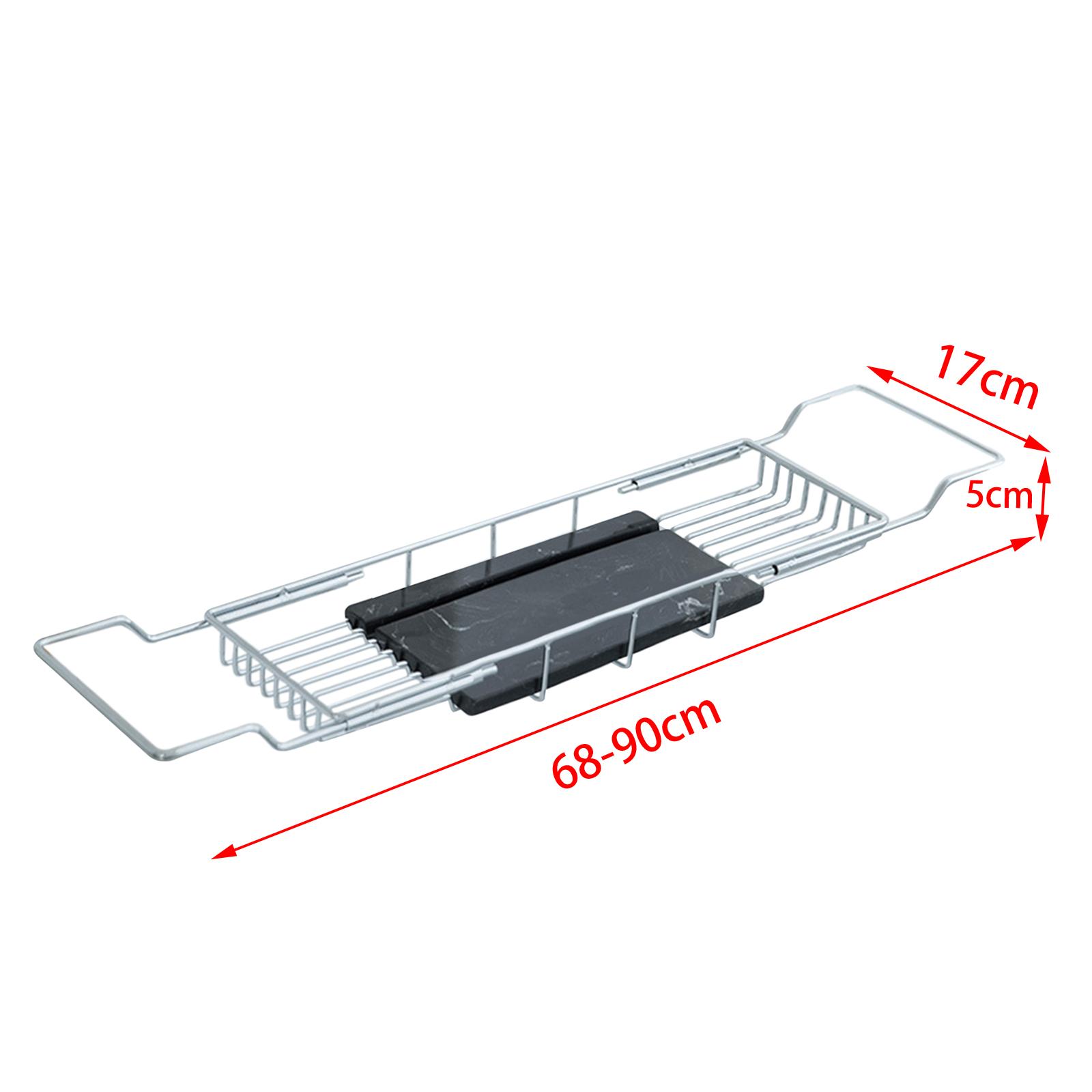 Bathtub Tray Bath Shelf Storag - Bath Caddy Tray ulasan dan harga