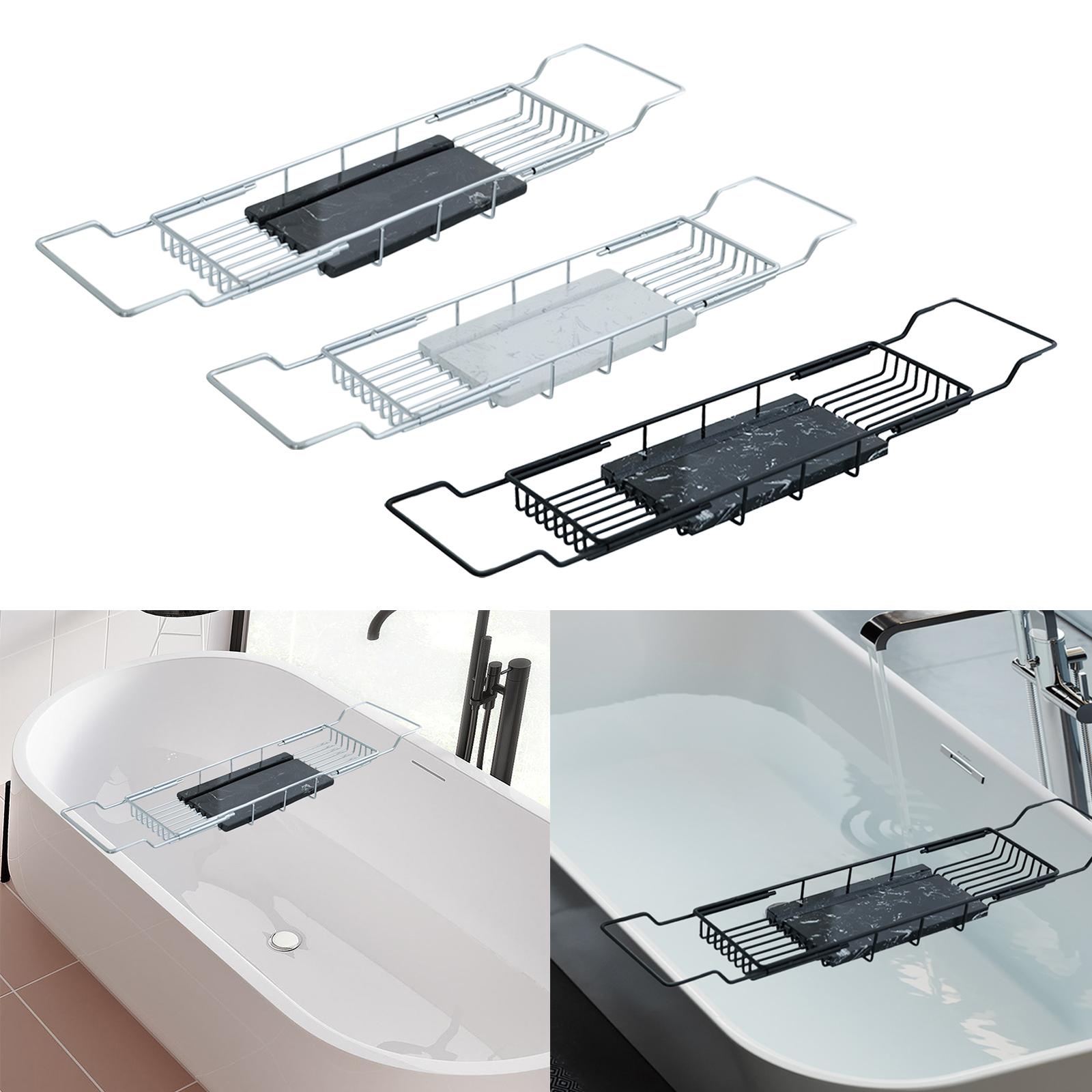 Bathtub Tray Bath Shelf Storag - Bath Caddy Tray ulasan dan harga