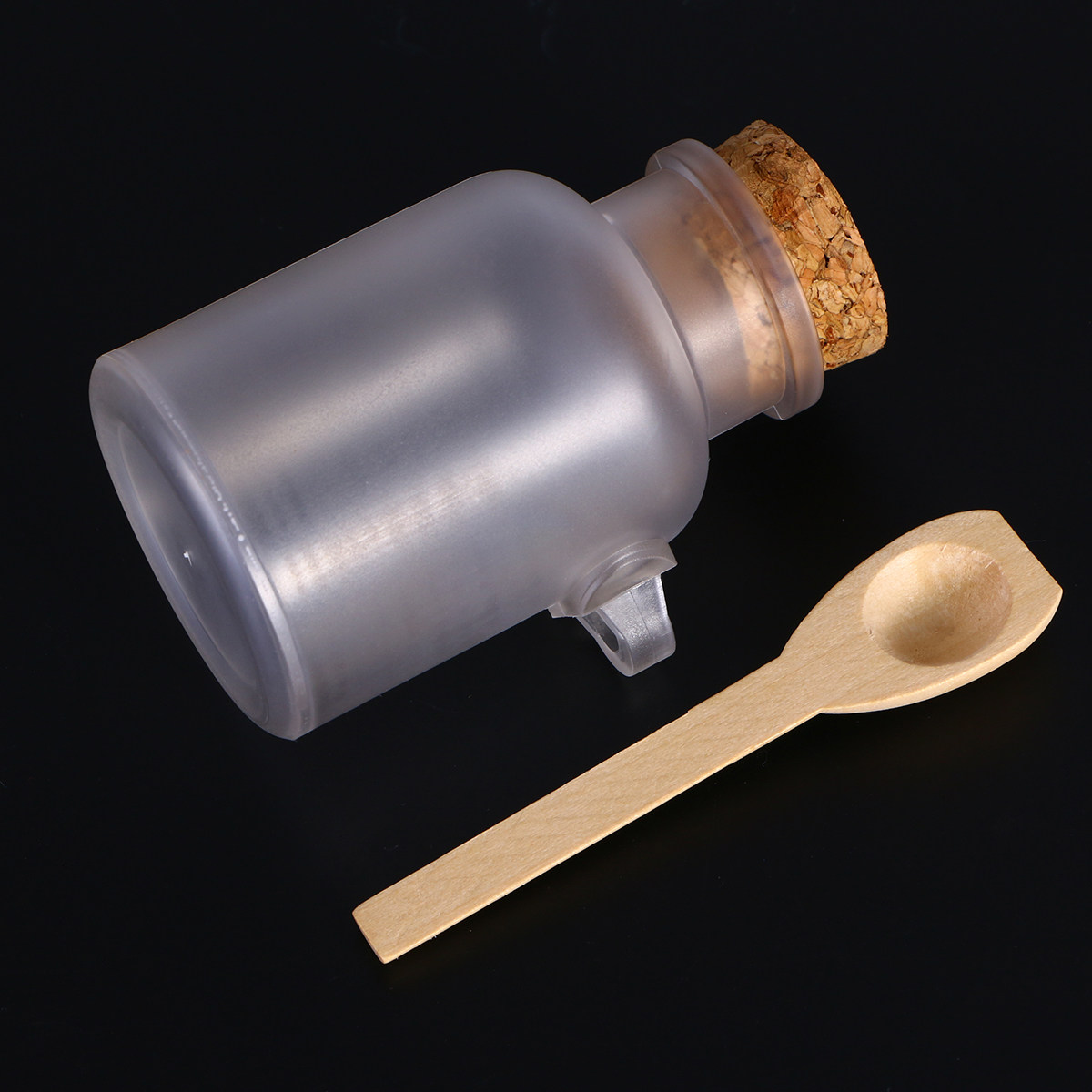 200G ABS Plastic Bath Salt Bot - Bath Salts Jar ulasan dan harga