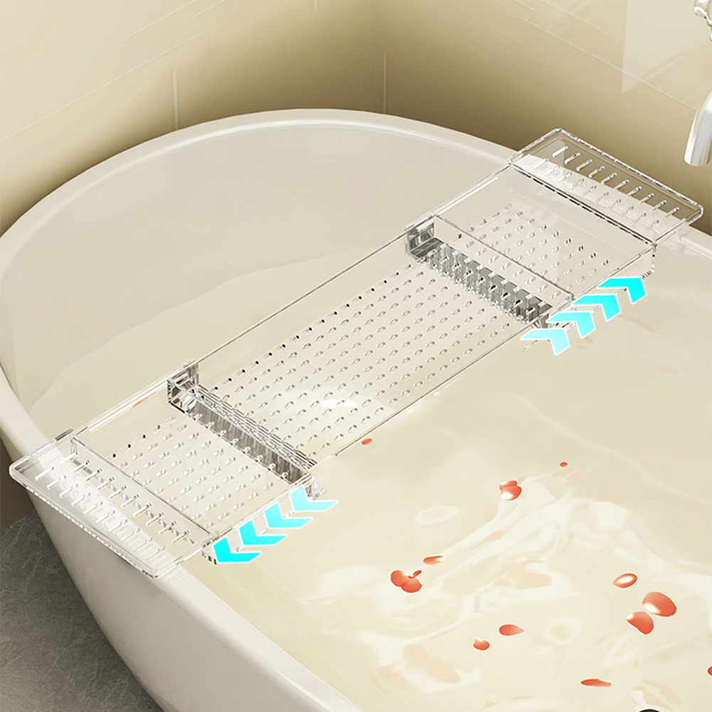 Luxury Expandable Bathtub -Cad - Bath Caddy Tray ulasan dan harga